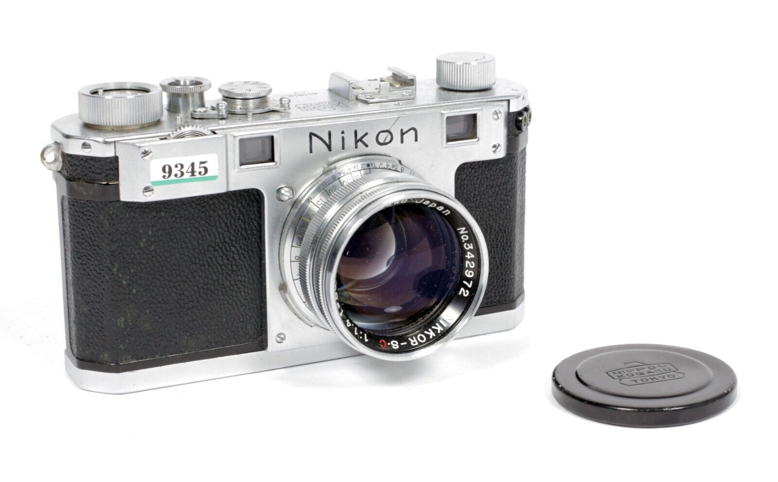 Nikon S 35mm Rangefinder camera with Nikkor S C 50mm F1.4 lens #9345 |  CatLABS